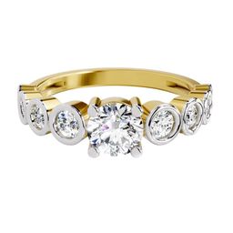 Sparkles Lab Grown Diamond Ring 14K Gold-image-77