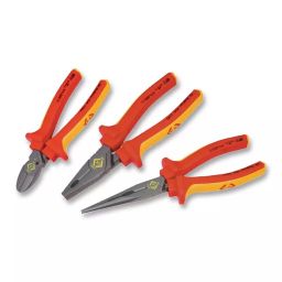 CK TOOLS REDLINE VDE PLIER SET, 3PCS, T3805-image-1