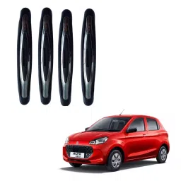 SPREADX Plastic Car Compact Black Colour Elegant Door Guard Protection Universal Type  Suitable for Maruti Suzuki Alto K-10 2022 (Set of 4 Pcs)-picture-40