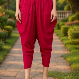 Miaz Lifestyle Women Mid Rise Loose Fit Salwar-image-87
