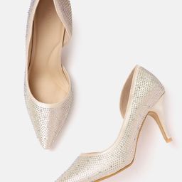 Lino Perros Embellished Party Slim Heeled Pumps-27