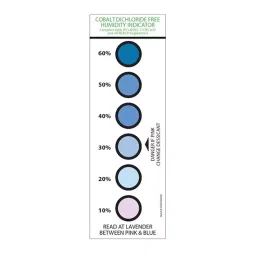 MULTICOMP PRO Humidity Indicator Cards HUMIDITY INDICATOR CARD, 6 SPOT, CD FREE, MC3090072 (Pack of 200)-16