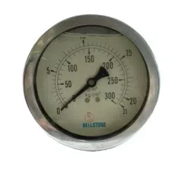 Bellestone 4 Inch 0-10000 PSI Stainless Steel Pressure Gauge Back Connection - Glycerine-picture-39