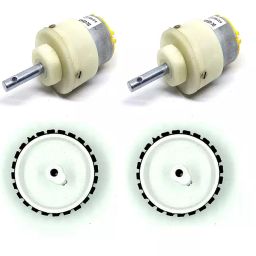 Invento 6V - 12V 5 Kg-cm 30 rpm DC Metal Geared Motor-image-90