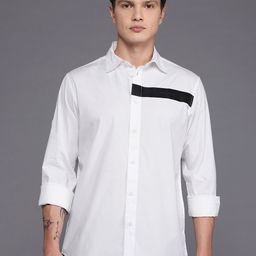 Ducati Brand Logo Print Detail Regular Fit Shirt-image-48