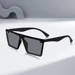 The Roadster Lifestyle Co UV Protection Rectangle Sunglasses-14