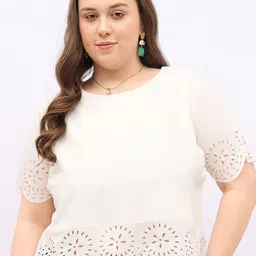 Berrylush Self Design Curve Top-image-5