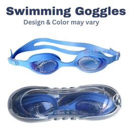 BitFeex Swimming Goggles UV Protection Anti Fog Silicone Strap Perfect fitting - (Design & Color May Vary) Pack of 1-20