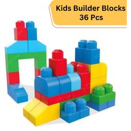 BitFeex Big Building Blocks for Kids Educational Builders Building Blocks, Best Gift Toy, Block Game for Kids Multicolor - 36 Pieces-26