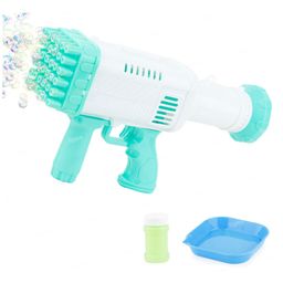 Toysire Bubble Gun for Kids Leak-Proof 32 Holes Bubble Machine Automatic Bubble Blower Bubble Maker for Girls Boys(Blue)-24