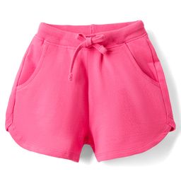 Kookie Kids Woven Above Knee Length Solid Shorts With Pockets - Fuchsia-image-20