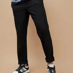 CODE by Lifestyle Men Cotton Mid-Rise Trousers-image-62
