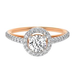 EmoriHalo Round Diamond Ring-image-13