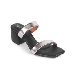 Tresmode Women Embellished Leather Block Sandals-40