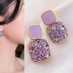Amrav Geometric Drop Earrings-37