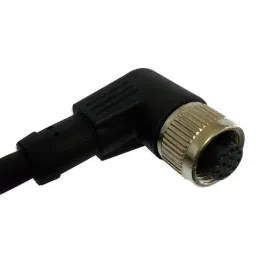 RS PRO 12 Way Sensor Actuator Cable Right Angle Female M12 to Unterminated 5 m, 1447682-18