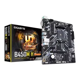 Gigabyte B450M-H Soket AM4 Ram DDR4 Ultra Durable Motherboard-20