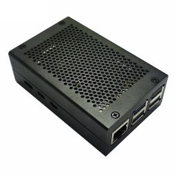 Raspberry Pi 5 Case Aluminum Case Metal Enclosure for Raspberry Pi 5 2GB, 4GB, 8GB, and 16GB - Black - RS5791Raspberry Pi 5 Case Aluminum Case Metal Enclosure for Raspberry Pi 5 2GB, 4GB, 8GB, and 16GB - Black - RS5791 image 1