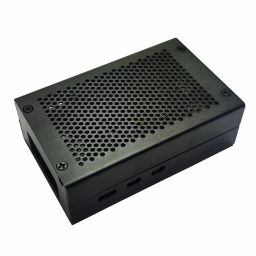 Raspberry Pi 5 Case Aluminum Case Metal Enclosure for Raspberry Pi 5 2GB, 4GB, 8GB, and 16GB - Black - RS5791Raspberry Pi 5 Case Aluminum Case Metal Enclosure for Raspberry Pi 5 2GB, 4GB, 8GB, and 16GB - Black - RS5791 image 2