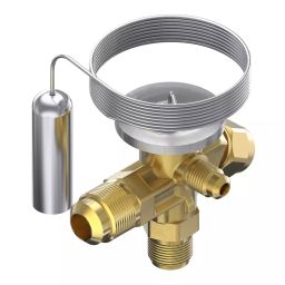 Danfoss Thermostatic Expansion Valve Single-Flow Angleway Flare Connection Type 9.53 mm (3/8 inch) Size, 068Z3405-image-18
