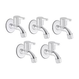 CLINTON Flora Stainless Steel Bib Tap for Bathroom and Kitchen (Pack of 5)-image-22