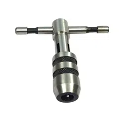 SAMENX Tools T Handle Tap Wrench Set with Solid Collet Jaws Opening Size 1.59 to 3.97 mm, 3.18 to 6.35 mm, 6.35 to 12.7 mm, VC-6BUV-Q76C (Set of 3) image 4