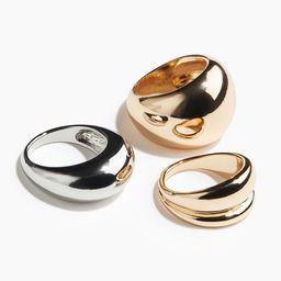 H&M 3-Pack Chunky Rings-32