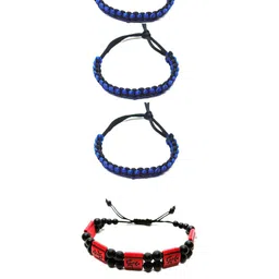 Dynamic Retail Global Set of 4 Men Cuff Bracelet-image-8