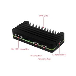 Raspberry Pi Zero 2W Case Aluminum Alloy Heatsink Case, Raspberry Pi Zero Case Compatible With Raspberry Pi Zero 2W/Pi Zero W/Pi Zero - RS5793Raspberry Pi Zero 2W Case Aluminum Alloy Heatsink Case, Raspberry Pi Zero Case Compatible With Raspberry Pi Zero 2W/Pi Zero W/Pi Zero - RS5793 image 3