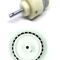 Invento 6V - 12V 5 Kg-cm 150 rpm DC Metal Geared Motor-9
