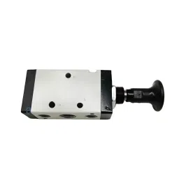 Panacea Technology 6.35 mm (1/4 inch) 5/2 Way 220 VDC Push Pull Solenoid Valve 4L210-08-96