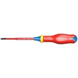 FACOM Prot Screwdriver PZB2x125 mm 1000 V Slim, ATDB2X125TVE-12