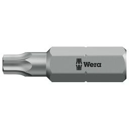 WERA TORX BIT, SIZE T10, 25MM, 05066485001-34
