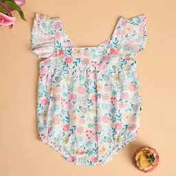 Stylo Bug Girls Printed Bodysuit-image-77