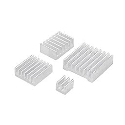 4 in 1 Aluminum Heatsink For Raspberry Pi 5 Cooling Solution Raspberry Pi 5 2GB, 4GB, and 8GB - Silver - RS57964 in 1 Aluminum Heatsink For Raspberry Pi 5 Cooling Solution Raspberry Pi 5 2GB, 4GB, and 8GB - Silver - RS5796 image 1