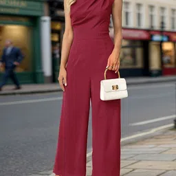 KPOP Women Round Neck Sleeveless Basic Jumpsuit-picture-58