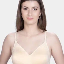Trylo Women Full Coverage Non Padded Seamless Cotton T-shirt Bra-picture-55