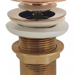 Aquieen Pop up 76.2 mm (3 Inch) SS Silver Full Thread Pop Up Waste Coupling Each of 1 Piece-image-24