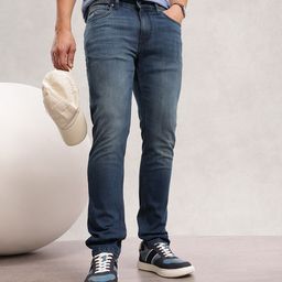 Nautica Men Slim Fit Light Fade Stretchable Jeans-picture-19