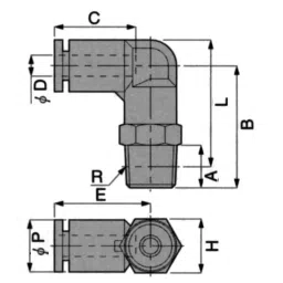 PISCO Elbow Corrosion Resistant Type Φ10 mm, SPL10-01-picture-35