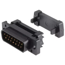 RS PRO 15 Way D-sub Connector Plug Cable Mount 2.77 mm Pitch, 6424862-picture-32
