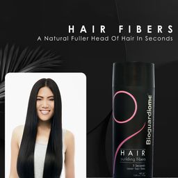 Bioguardiome Set Of 4 Hair Building Fiber Cover Hair Loss - 25 g Each - Black image 3