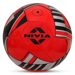 Nivia Blade Machine Stitched Football Size 5 - Red-21