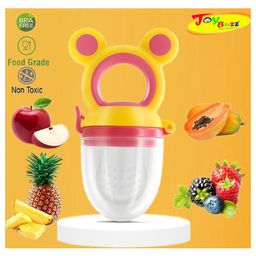 Joy Buzz Fruit & Food Nibbler Easy Grip - Red-9