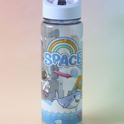 fab n funky Sipper Bottle with Space theme Print Blue - 700 ml-picture-10
