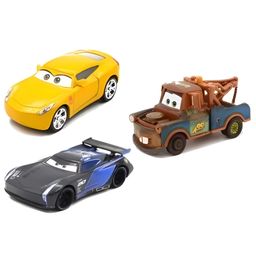 NEGOCIO 3 Piece Cars McQueen Matel Diecast Model Vehicle toy for kids- PACK OF 1- COLOR MAY VARY-picture-12