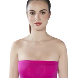 PLUMBURY Women Full Coverage Non-Padded and Non-Wired Bandeau Bra image 1