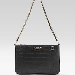 Carlton London Textured Structured Shoulder Bag-picture-4