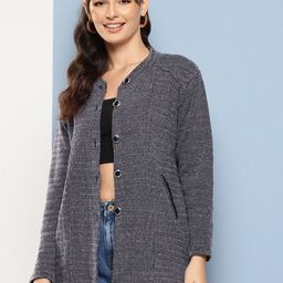 BAESD Women Woollen Cardigan Sweater-image-56