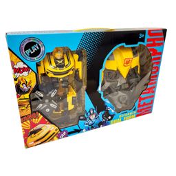 Sanjary 2 in 1, robot transformers with mask of Bumblebee for transformer lover - color design may vary image 5